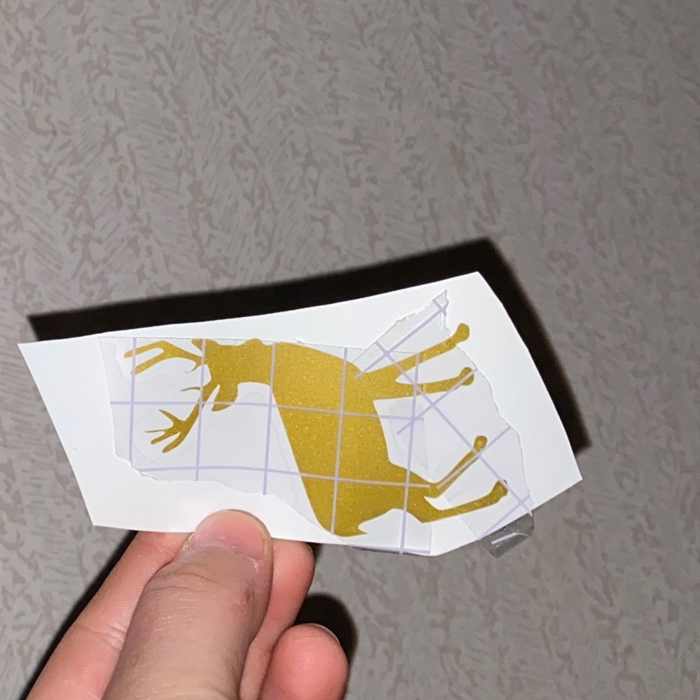 Buck decal